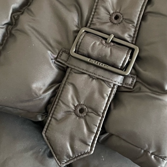 Burberry Down Puffer Coat in Black - Picture 14 of 15